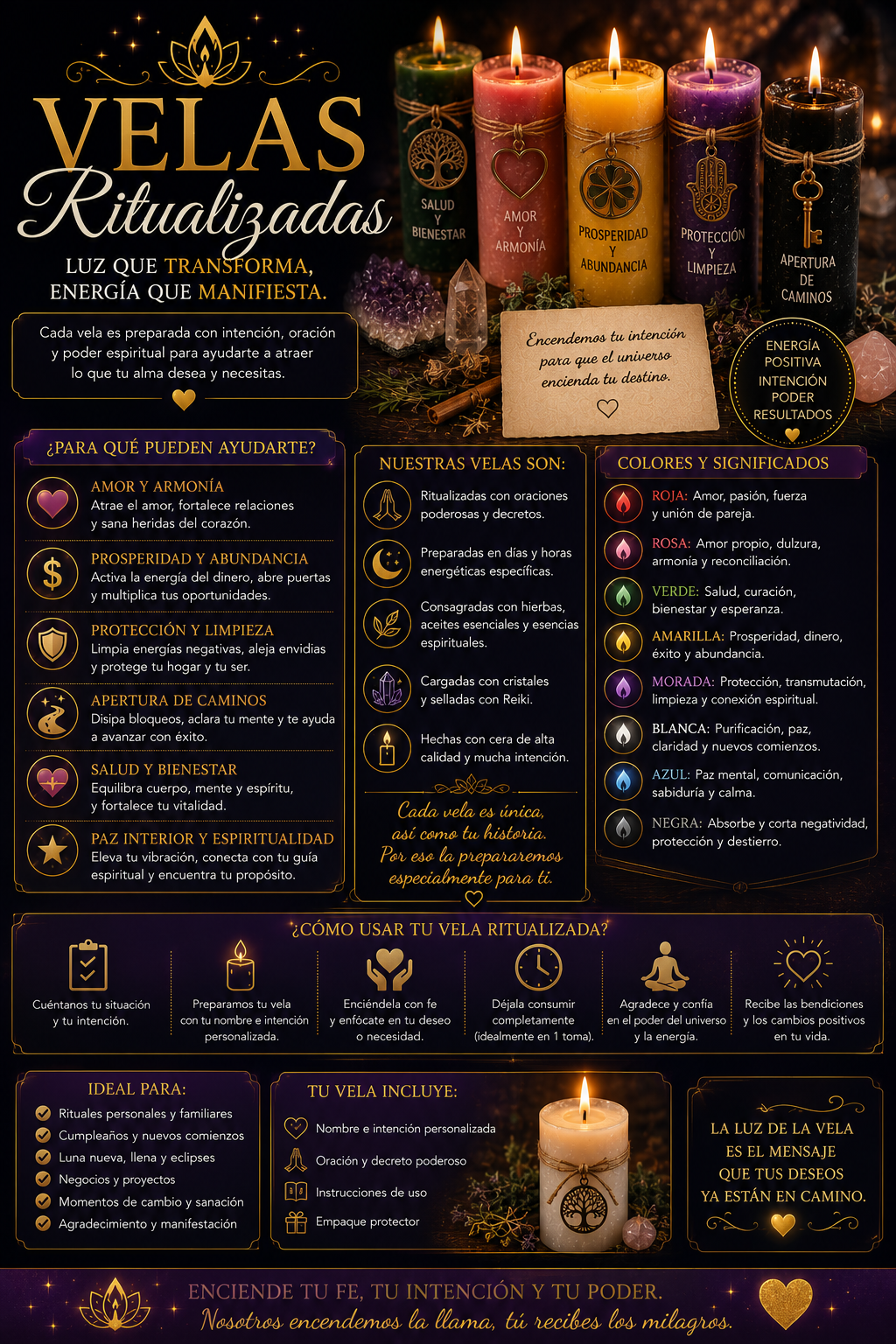 Velas Ritualizadas
